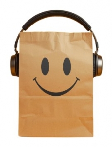 Lunch Bag w Headphones